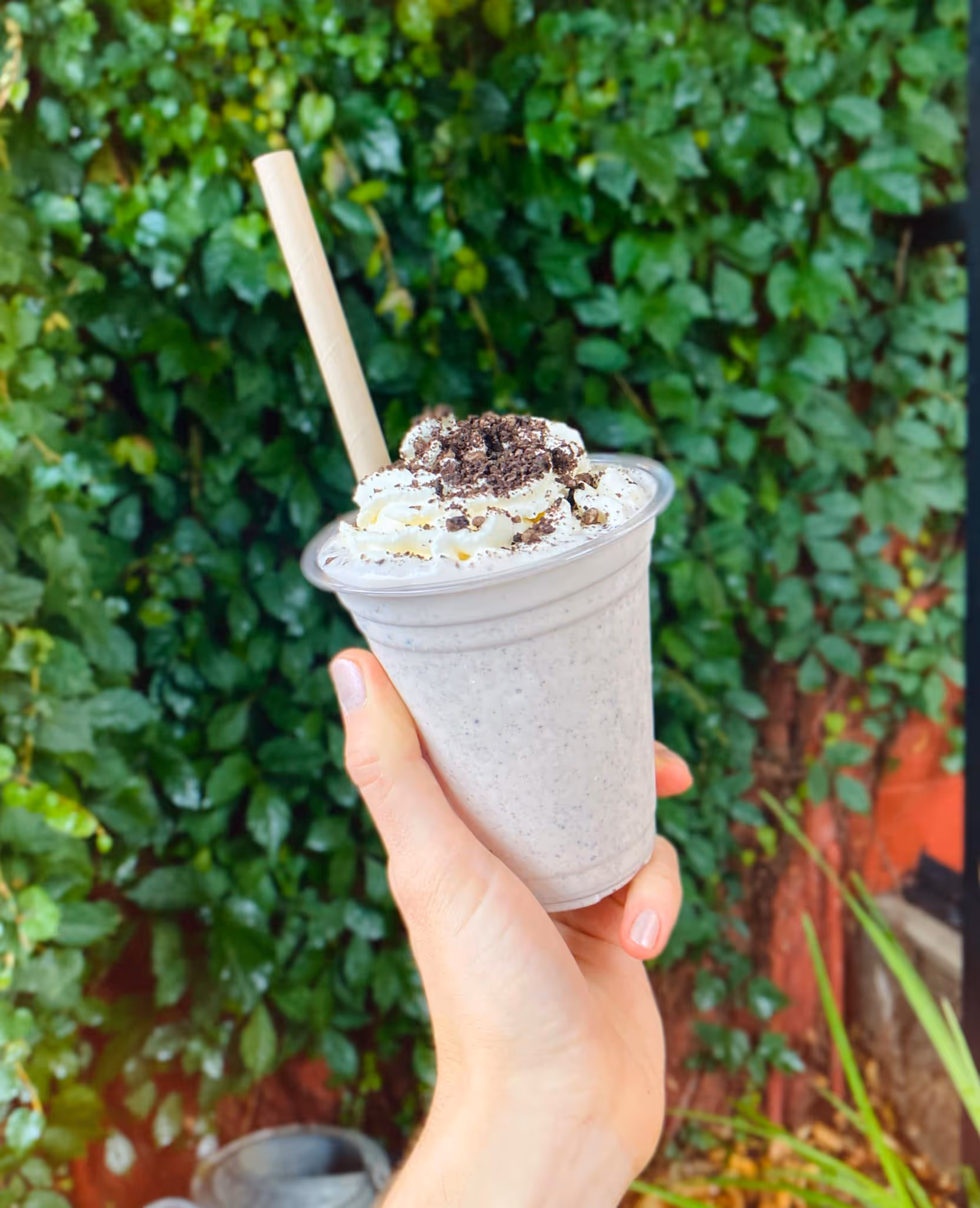 A Leones' Creamery milkshake