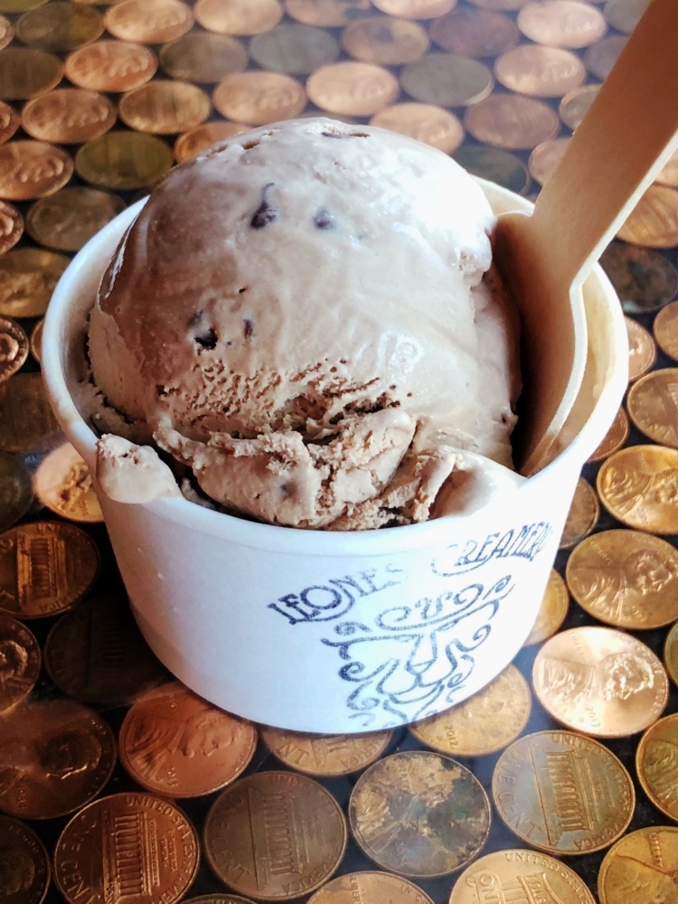 Our Milk Chocolate Ice Cream gets riddled with mini dark AND white chocolate chips to create this crave-worthy scoop.