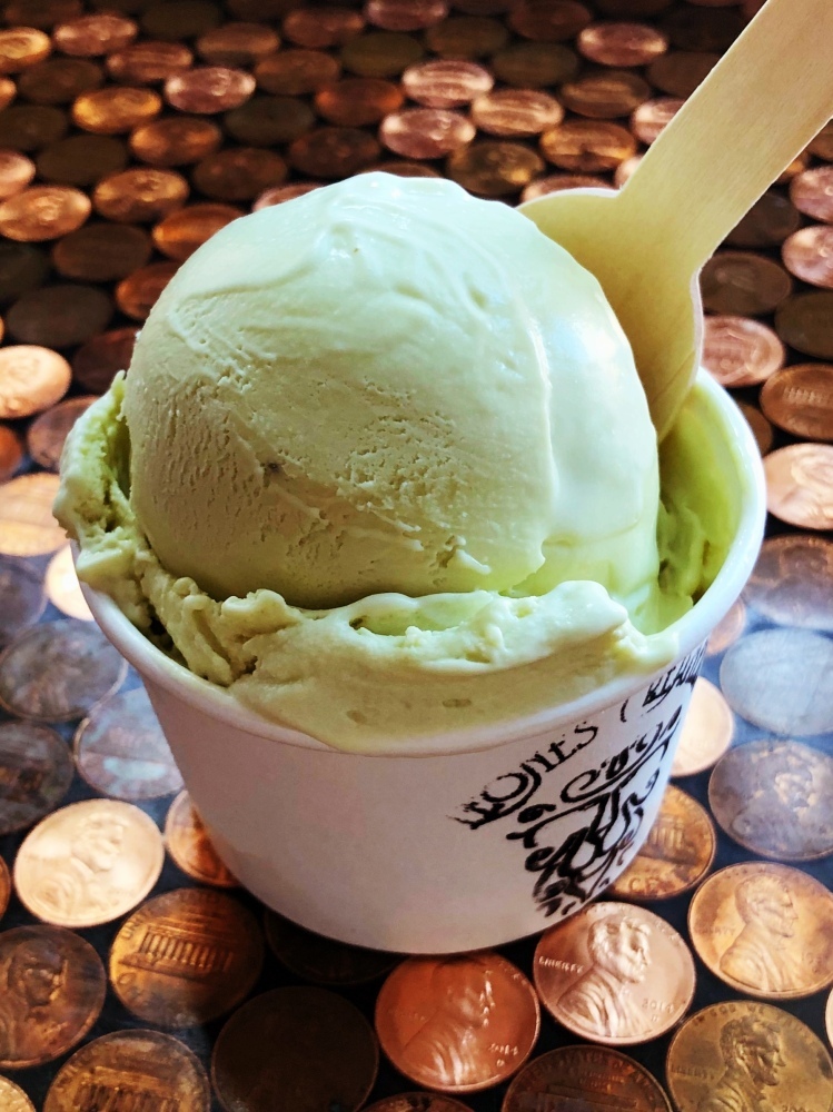 Ultra creamy, mellow, and sweet-- it's a surprisingly delicious scoop.