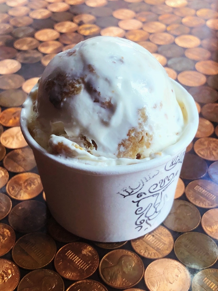 A customer favorite! We make a rich, creamy Sweet Cream Ice Cream and riddle in a myriad of our homemade cookies, cakes, and brownies!
 *not allergen friendly*