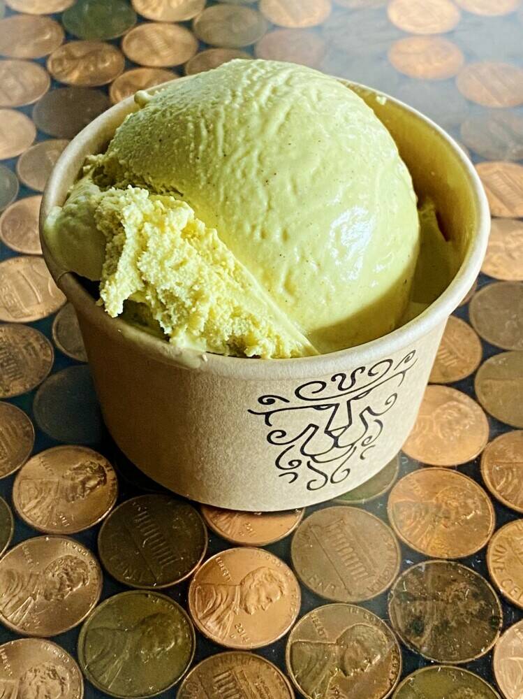 A fun take on golden milk! Made with juiced Cycle Farm's Golden Beets and turmeric, cinnamon, ginger, and black pepper-- the perfect fall flavor (and color)!
