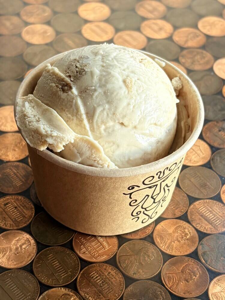We made you a mascarpone and espresso ice cream, and swirled in a batch of our housemade tiramisu!