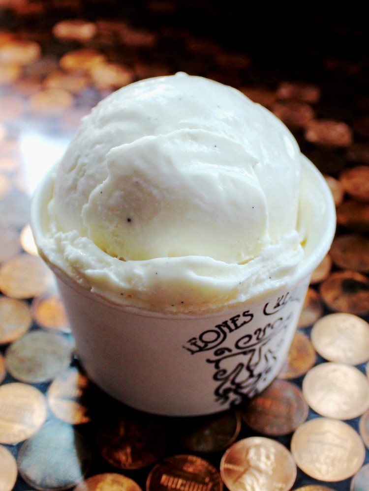 A tried and true classic! Made with whole Madagascar vanilla beans, it's the perfect scoop.