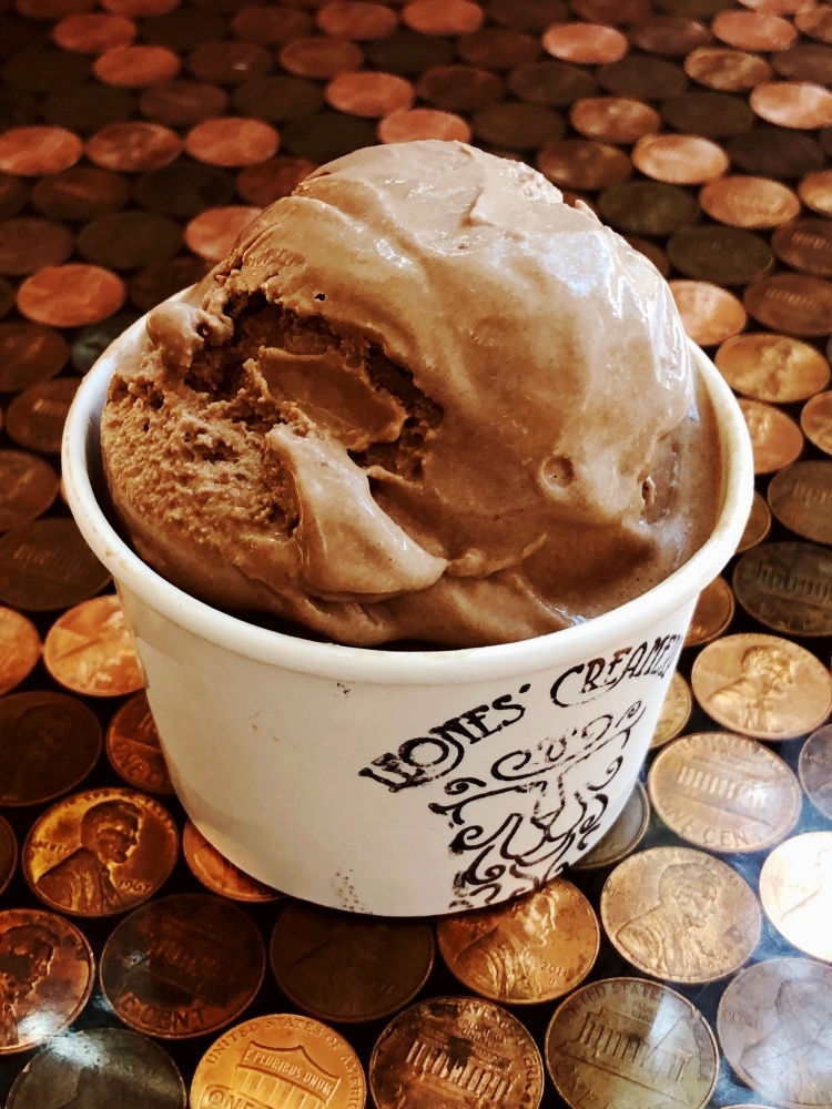 Our rich and creamy chocolate coconut milk ice cream!